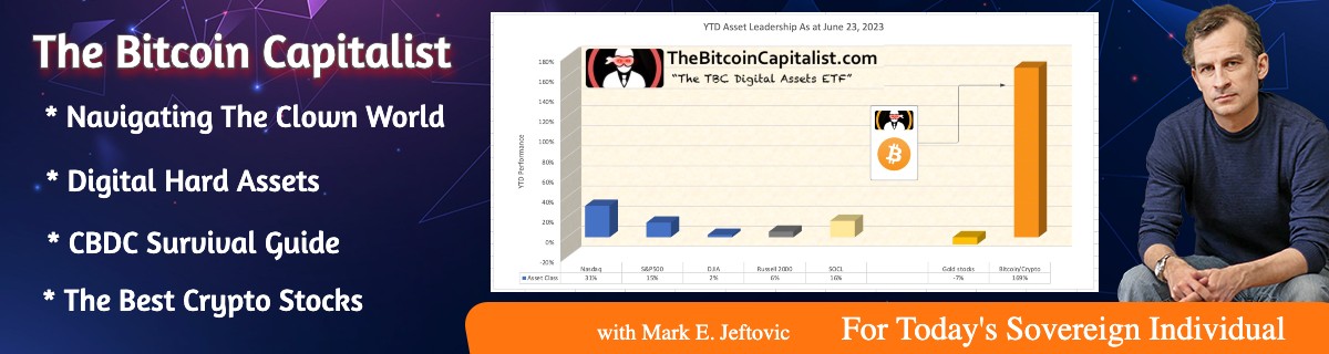 The Bitcoin Capitalist: For Today's Sovereign Individual