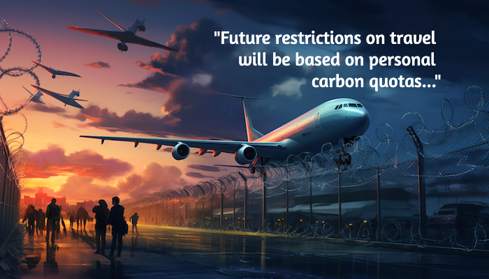 Coming Soon: Your Travel Will Be Restricted By Personal Carbon Allowances